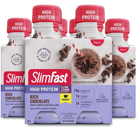 slim fast shakes 20g protein.